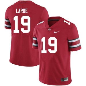 Men's Ohio State Buckeyes #19 Jagger LaRoe Scarlet Nike NCAA College Football Jersey Top Deals LLQ5344VK